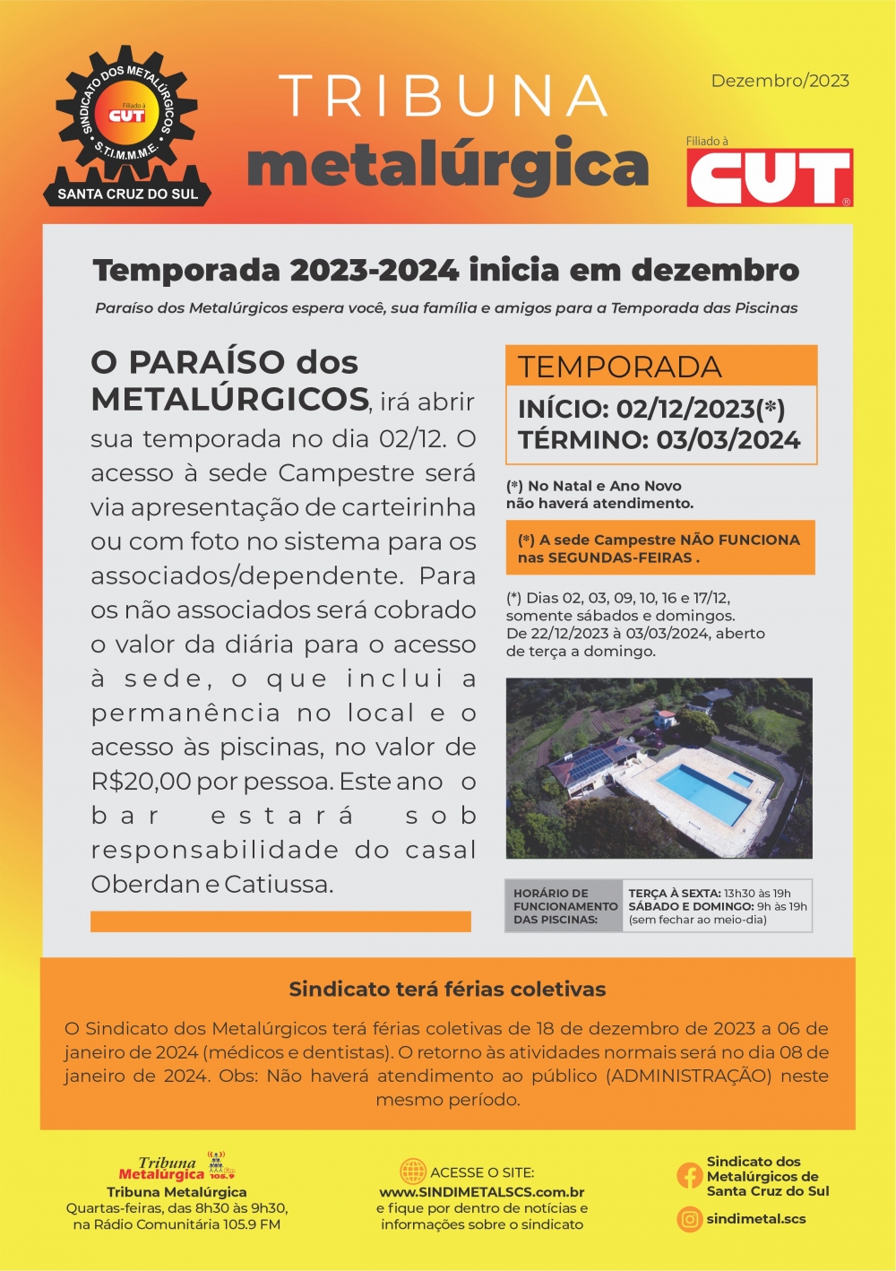TEMPORADA 2023/24 - PARAÍSO DOS METALÚRGICOS
